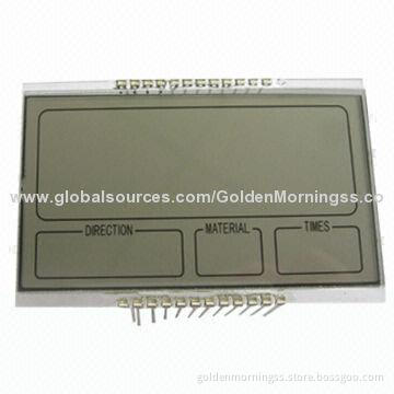 7-segment LCD display module, TN positive, customized